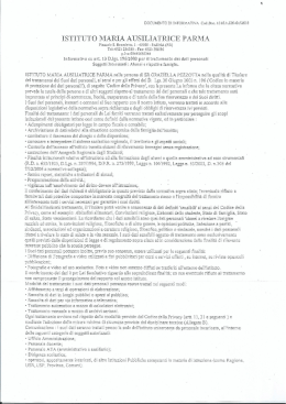 DOC INFORMATIVA pag1 - Istituto Maria Ausiliatrice Lugo