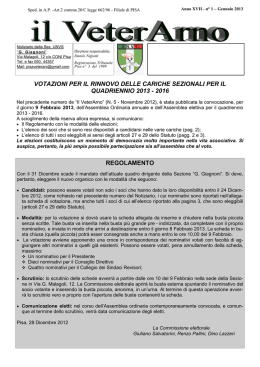 VeterArno N. 1 - Gennaio 2013