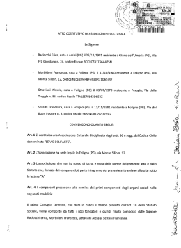 Scarica lo statuto integrale