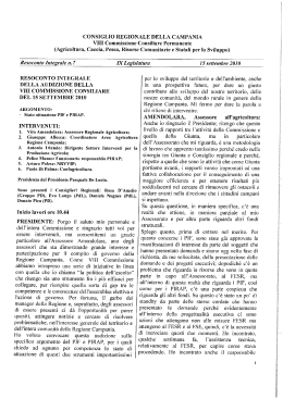 Consiglio Regionale della Campania