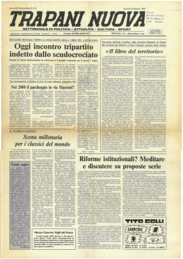 trapani nudi/&agrave; - Trapani Nostra
