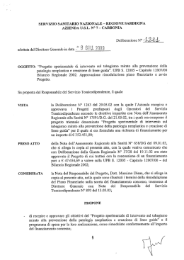 Delibera del 09 Giugno 2003,N.1221