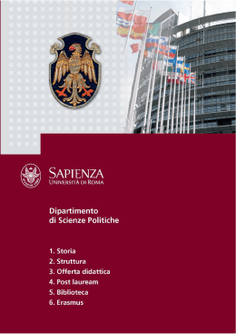 Untitled - Dipartimento di Scienze Politiche