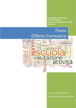 POF 2014-15 - Istituto Comprensivo di Alvignano