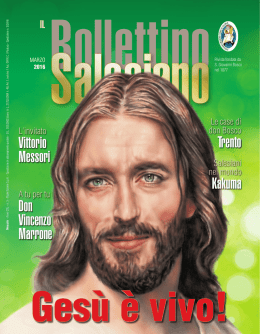 Scarica il BS in formato PDF - Bollettino Salesiano