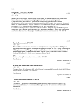 Carteggio del Protocollo riservato 1904-1942