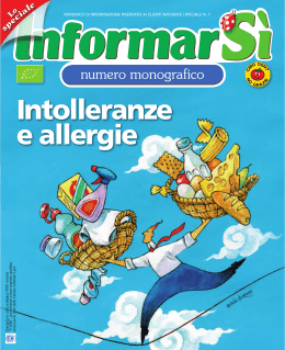 Intolleranze e allergie