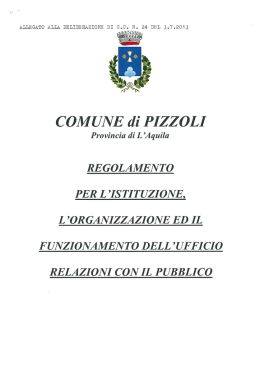 Scarica allegato - Comune di Pizzoli