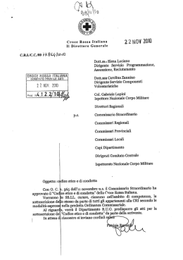 Scarica il documento PDF "Codice etico e di buona condotta per i