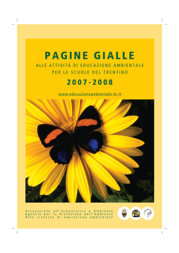 pagine gialle - Agenzia provinciale per la protezione dell`ambiente