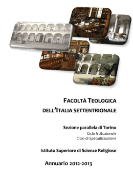 istituto superiore di scienze religiose