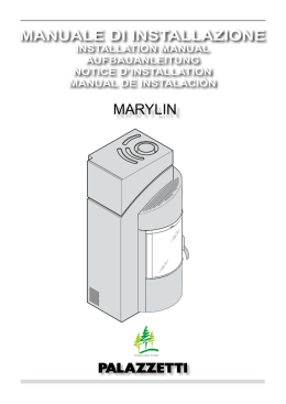 manuale di installazione marylin