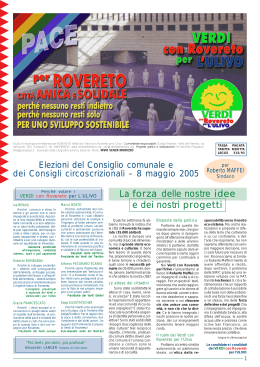 pagg. 1-2-3 - Verdi del Trentino