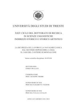 OpenstarTs - Università degli Studi di Trieste