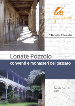 "Lonate Pozzolo - conventi e monasteri del passato" di F.Bertolli e A