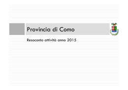 slide2015 - Provincia di Como