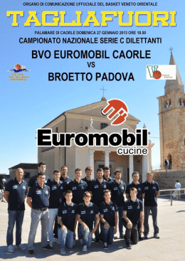 Taglia Fuori 8 - Basket Veneto Orientale Caorle