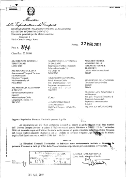 Direzione generale per la Motorizzazione