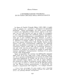 l`interpretazione vinobiana