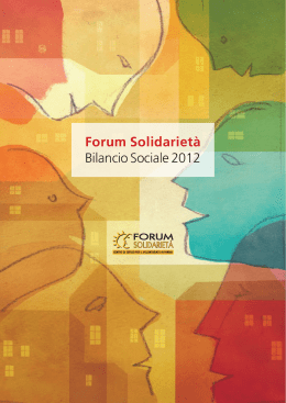 Bilancio Sociale 2012
