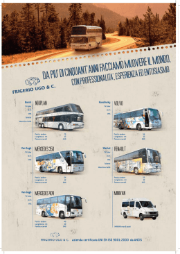 Informazioni Utili - Frigerio Viaggi Trasporti