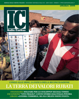 LA TERRA DEI VALORI RUBATI