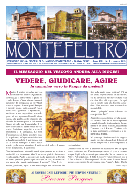 montefeltro `96.5 - Diocesi Di San Marino
