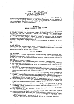 ` _ CLUB ALPINO îTALIANO SEZIONE DI CAVA DE`TIRRENI