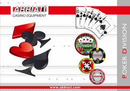 Page 1 VU _M y CASINO EQUIPMENT www.abbiati.com Page 2
