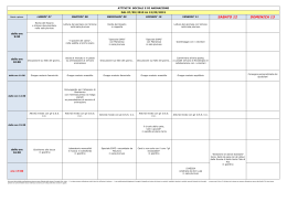 Settimana dal 07.09 al 13.09.2015 - Azienda Pubblica di Servizi alla