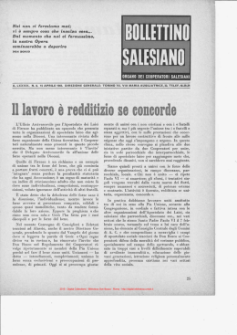Bollettino Salesiano - Biblioteca Don Bosco