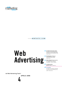 Web Advertising - Salvino A. SALVAGGIO