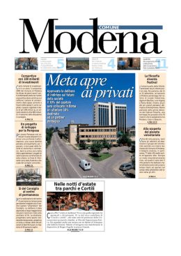Modena Comune 07/2001