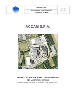 Informativa Lavoratori esterni ACCAM_rev07_mar12