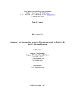 Tesi - Corep