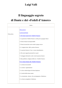 Luigi Valli Il linguaggio segreto di Dante e dei
