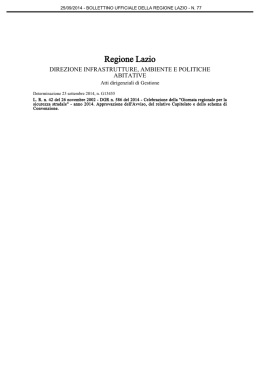 Determinazione n. G13455 del 23 settembre 2014 (Pdf