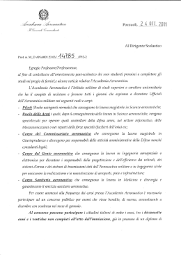 lettera ai Dirigenti scolastici