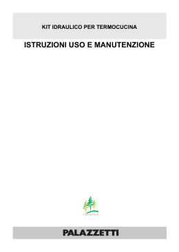 istruzioni uso e manutenzione