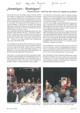 ÖV-Infoveranstaltung für Senioren in Marling