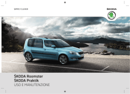&Scaron;KODA Roomster &Scaron;KODA Praktik USO E
