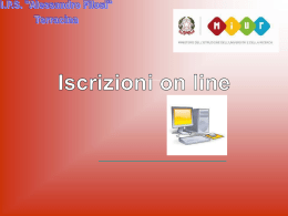 Iscrizioni on line 2015/2016 classi Prime
