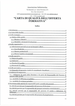 carta qualita - Info Terracina