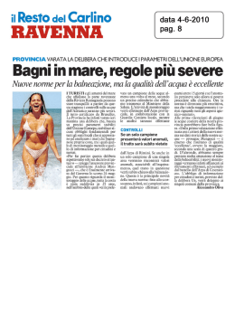 4-6-2010 - Provincia di Ravenna