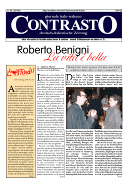 N. 18 01.1999 - 16 Seiten/pagine