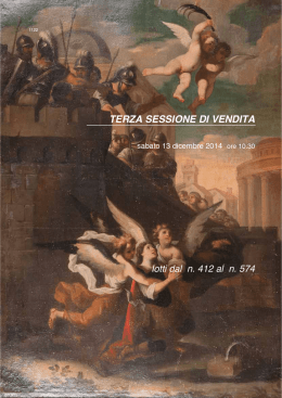III Sessione
