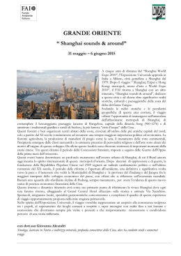 Shanghai Programma OK - Fondo Ambiente Italiano