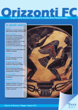 Scarica il pdf - Società Italiana per lo studio della fibrosi cistica