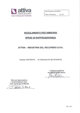 spese di rappresentanza