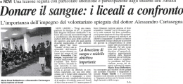 o NOVI Una lezmne seguita con part1co1are atten21one e